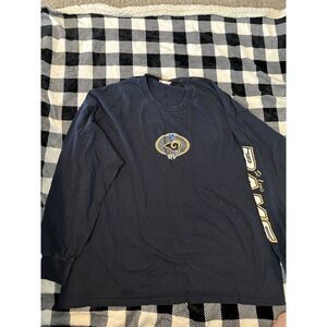 Vintage St Louis Rams Long Sleeve T-Shirt Mens XXL‎ 2XL